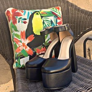 Mary Jane Platform Heels